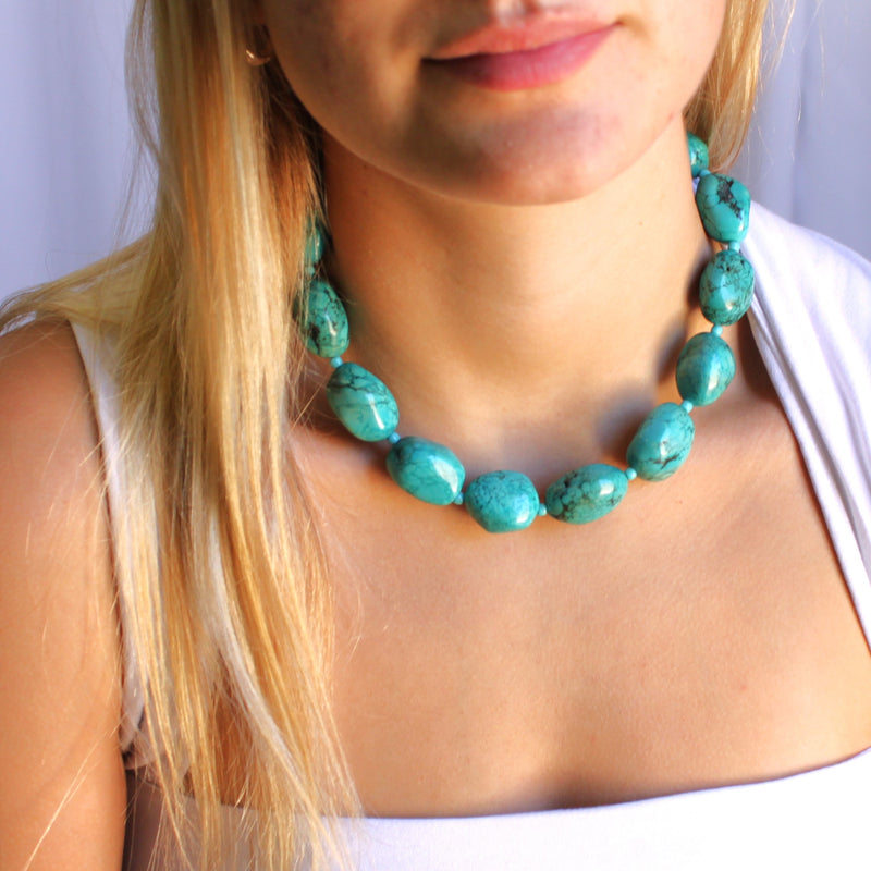 Desert Skies Turquoise Necklace