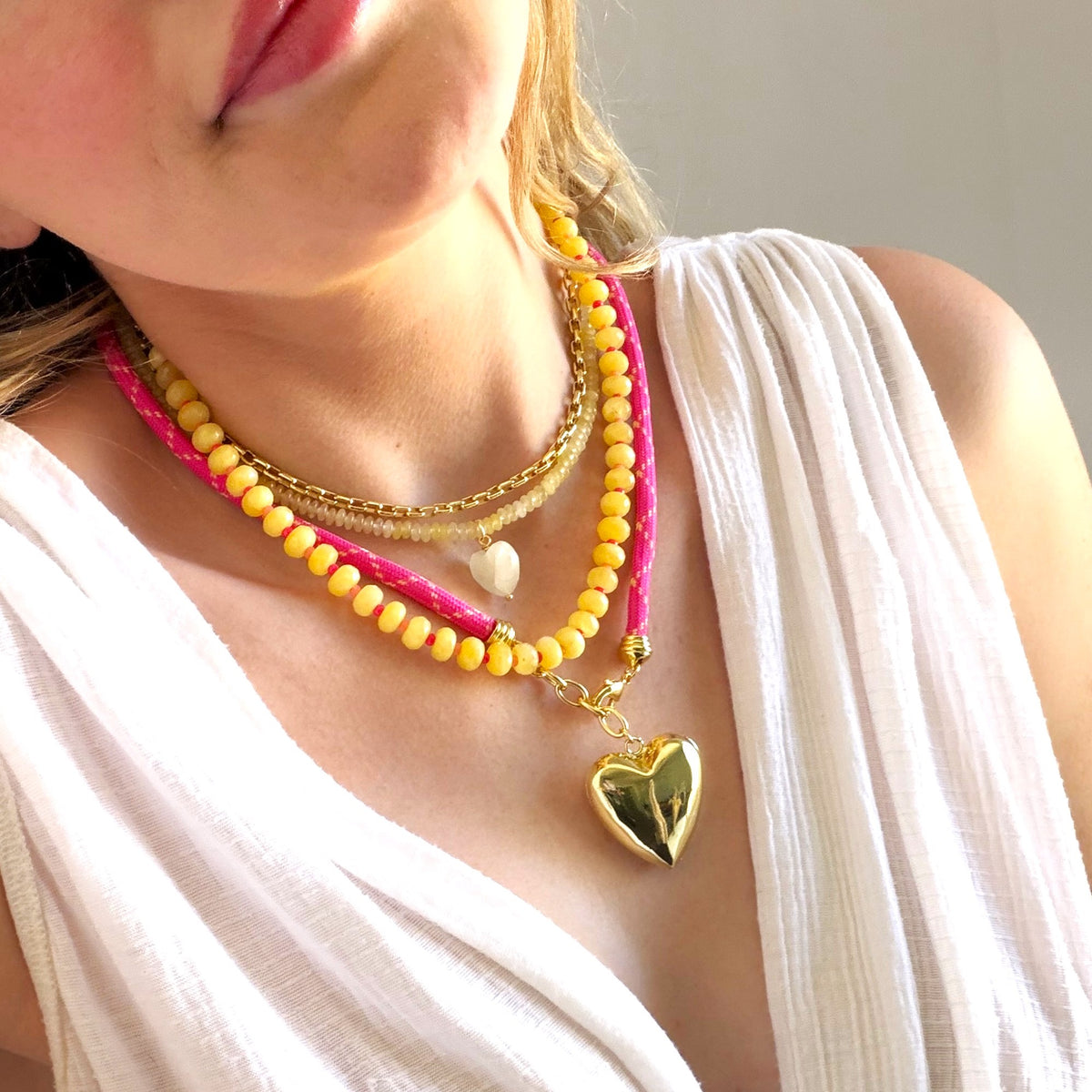 Sonoran Light Candy Beaded Necklace