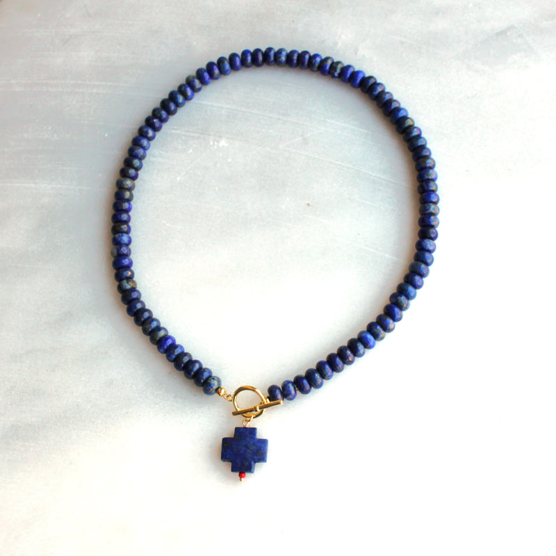 Lapis Trails Necklace