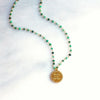 Verde Luxe Emerald Rosary Necklace