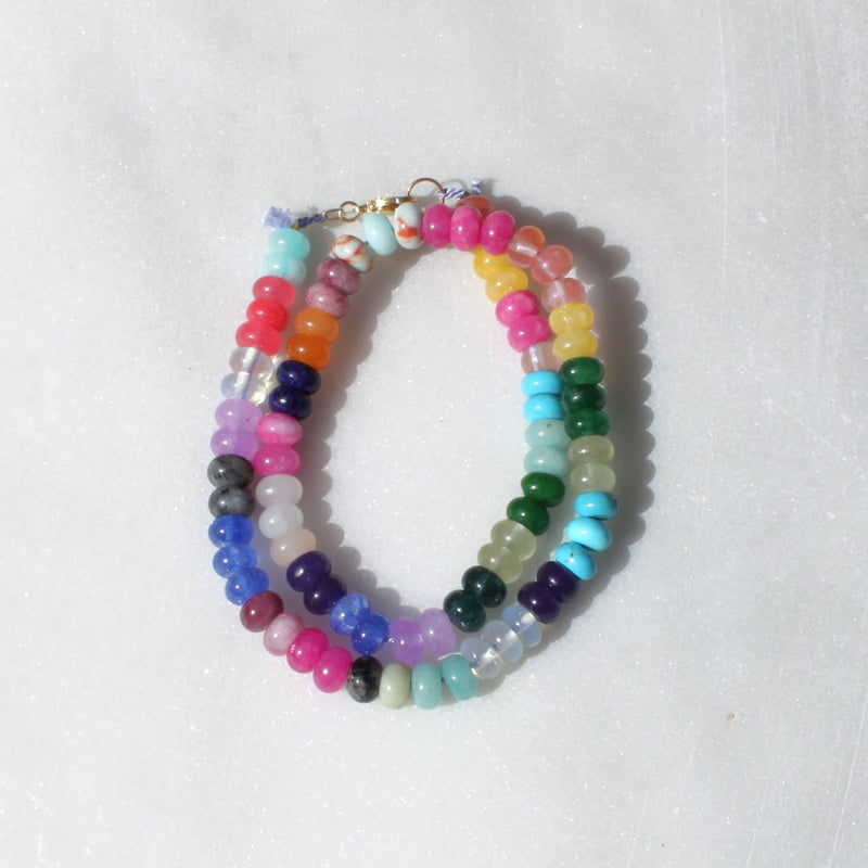 Painted Desert Candy Bead Necklace