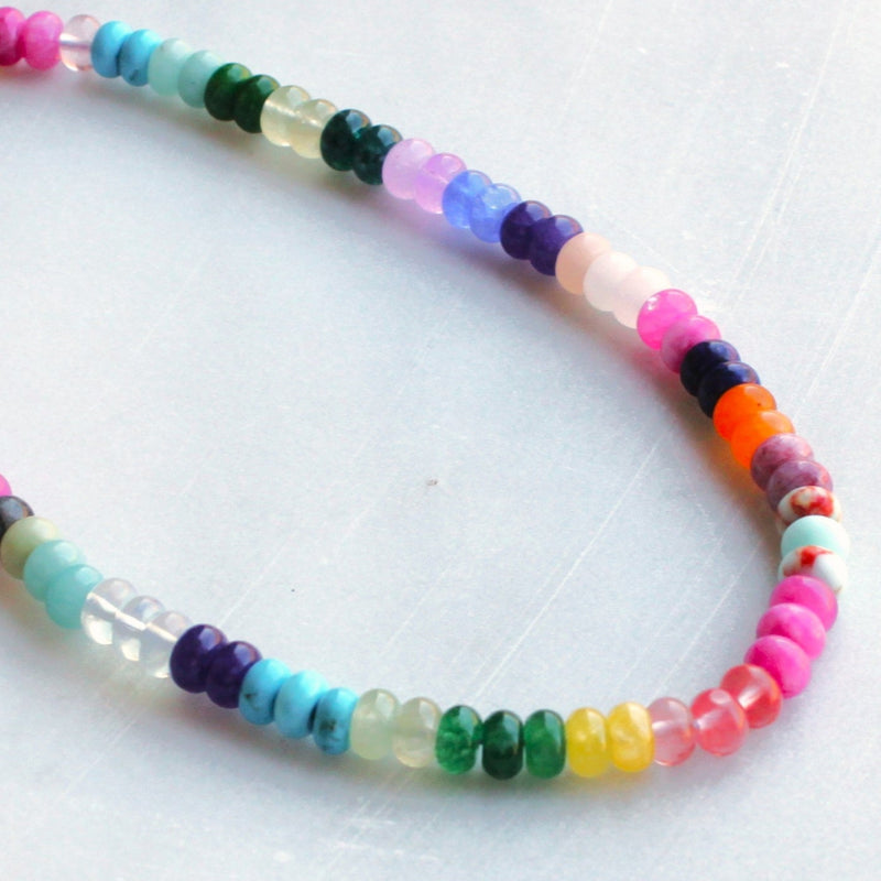 Painted Desert Candy Bead Necklace