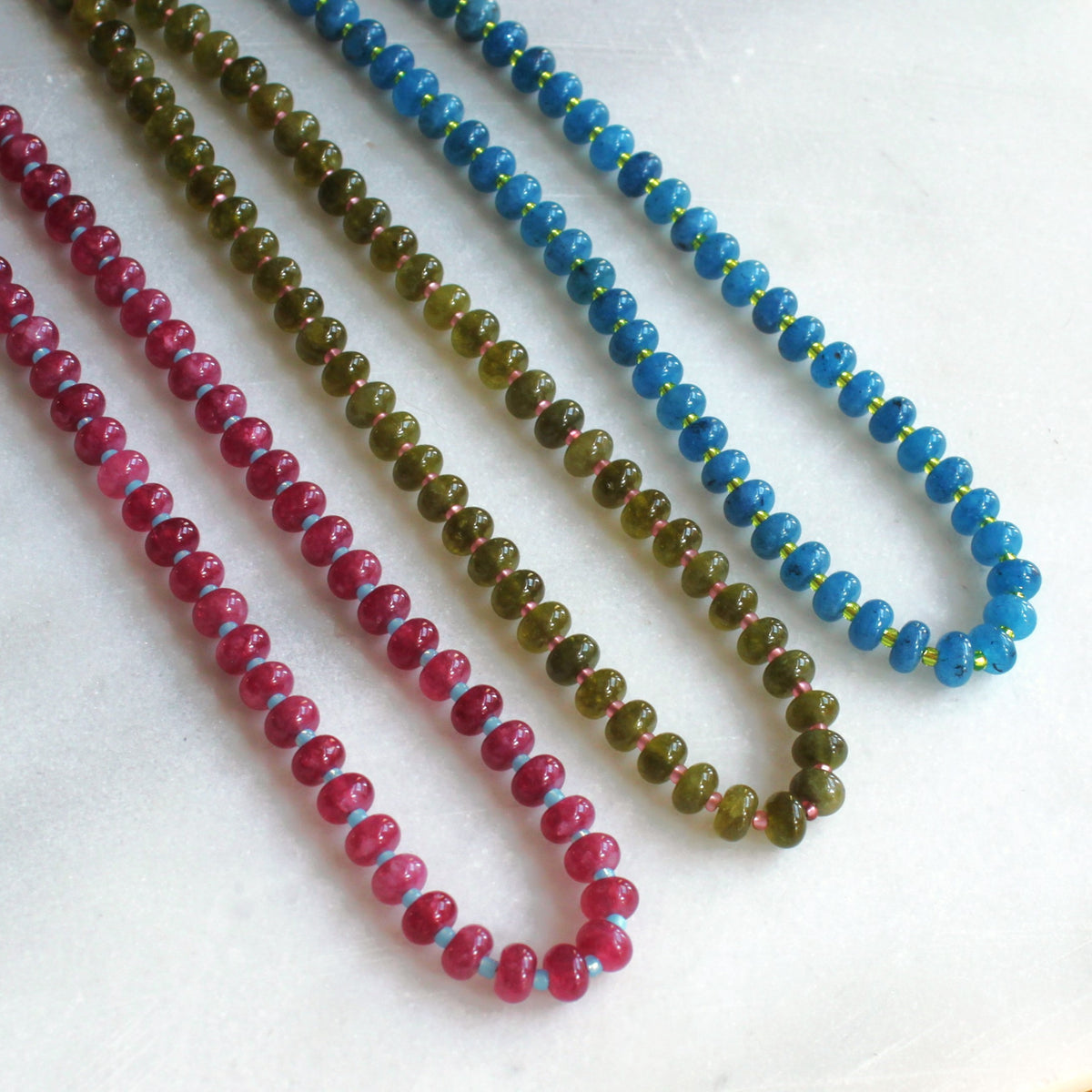 Willow Candy Bead Necklace