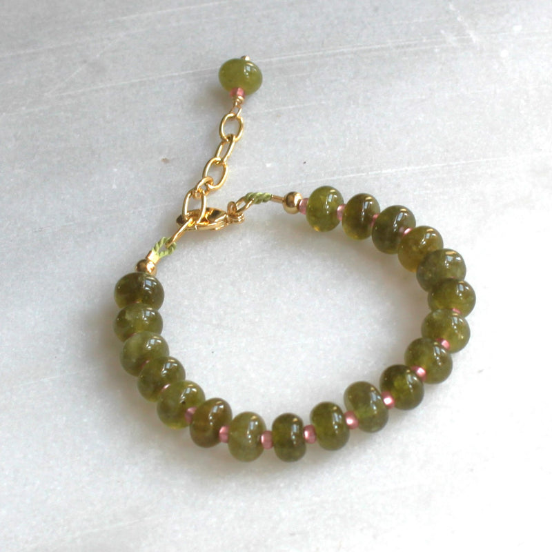 Willow Candy Stone Beaded Bracelet