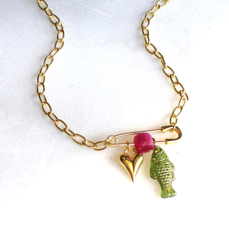 Desert Talisman Charm Necklace