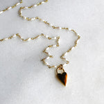 Tara Pearl Rosary Necklace