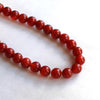 Nia Chunky Carnelian Beaded Necklace