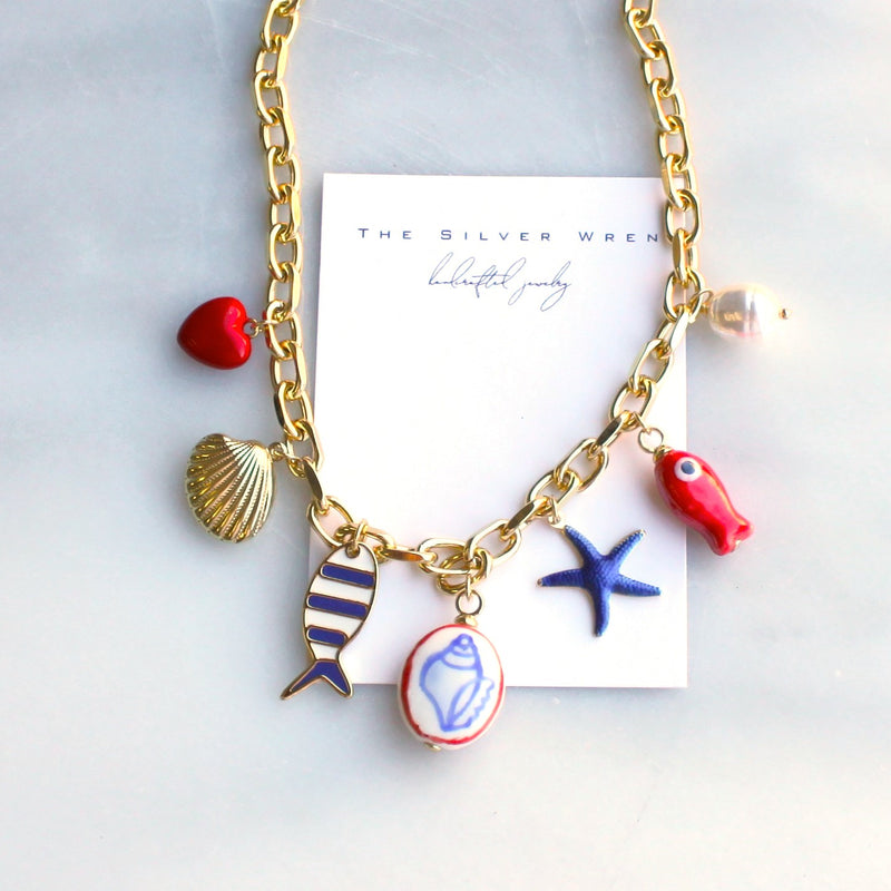 Coastal Dreams Charm Necklace