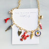 Lobster Bay Charm Necklace