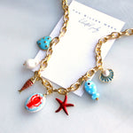 Ocean Whimsy Charm Necklace