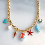Ocean Whimsy Charm Necklace