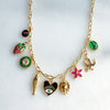 Daphne Multi Charm Necklace