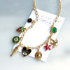 Daphne Multi Charm Necklace