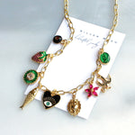 Daphne Multi Charm Necklace
