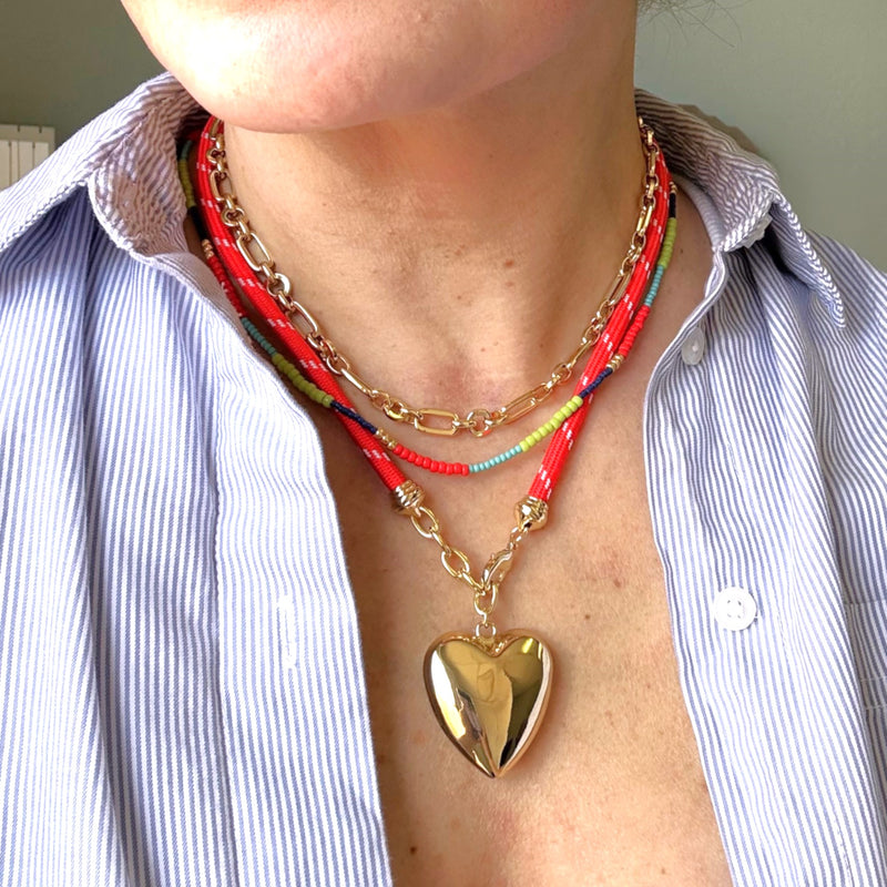 Omni Seed Bead Necklace