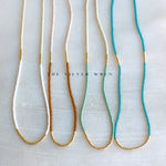 Lithe Beaded Necklace - Choose  your color