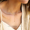 Cass CZ Lariat Necklace