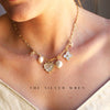 Pearl Multi Charm Necklace