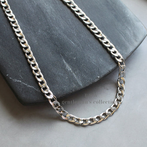 Men's 7.5mm Cuban Link Chain Necklace