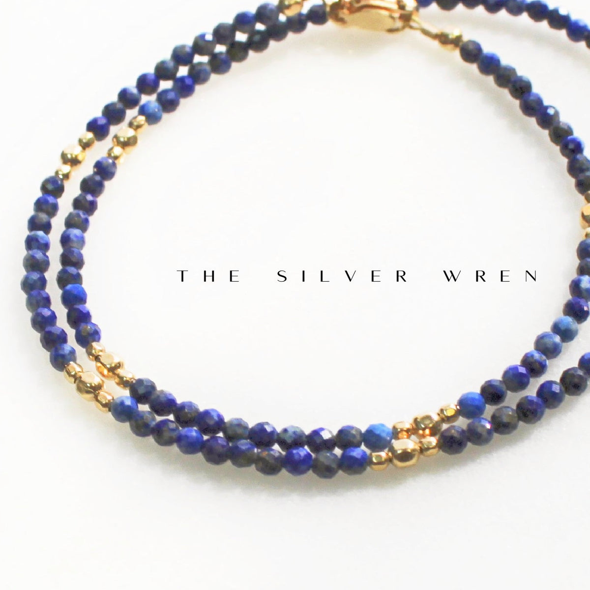 Beaded Lapis Lazuli Necklace