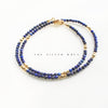 Beaded Lapis Lazuli Necklace