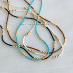 Harmony Beaded Necklace - Choose  your color