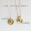 Turquoise and Gold Coin Necklaces