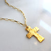 Isla Cross Medallion Necklace