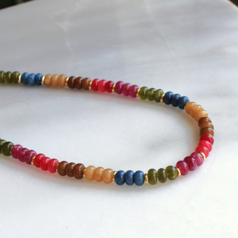 Sunlit Canyon Beaded Necklace
