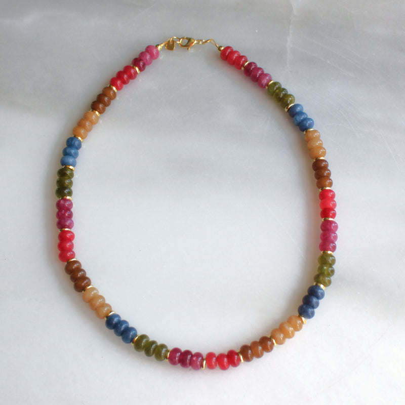 Sunlit Canyon Beaded Necklace