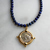 Buffalo Lapis Beaded Necklace