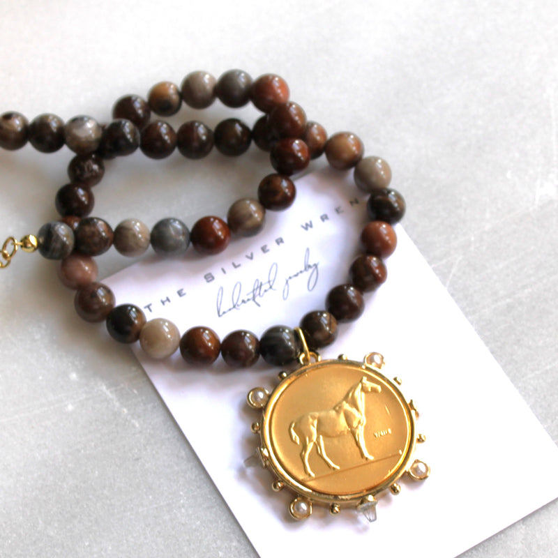 Western Spirit Beaded Necklace