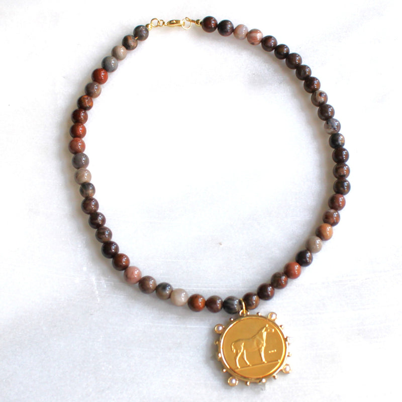 Western Spirit Beaded Necklace