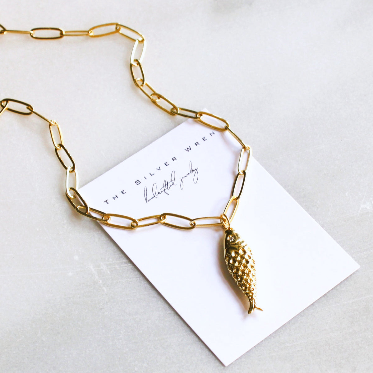 Remi Fish Pendant Necklace