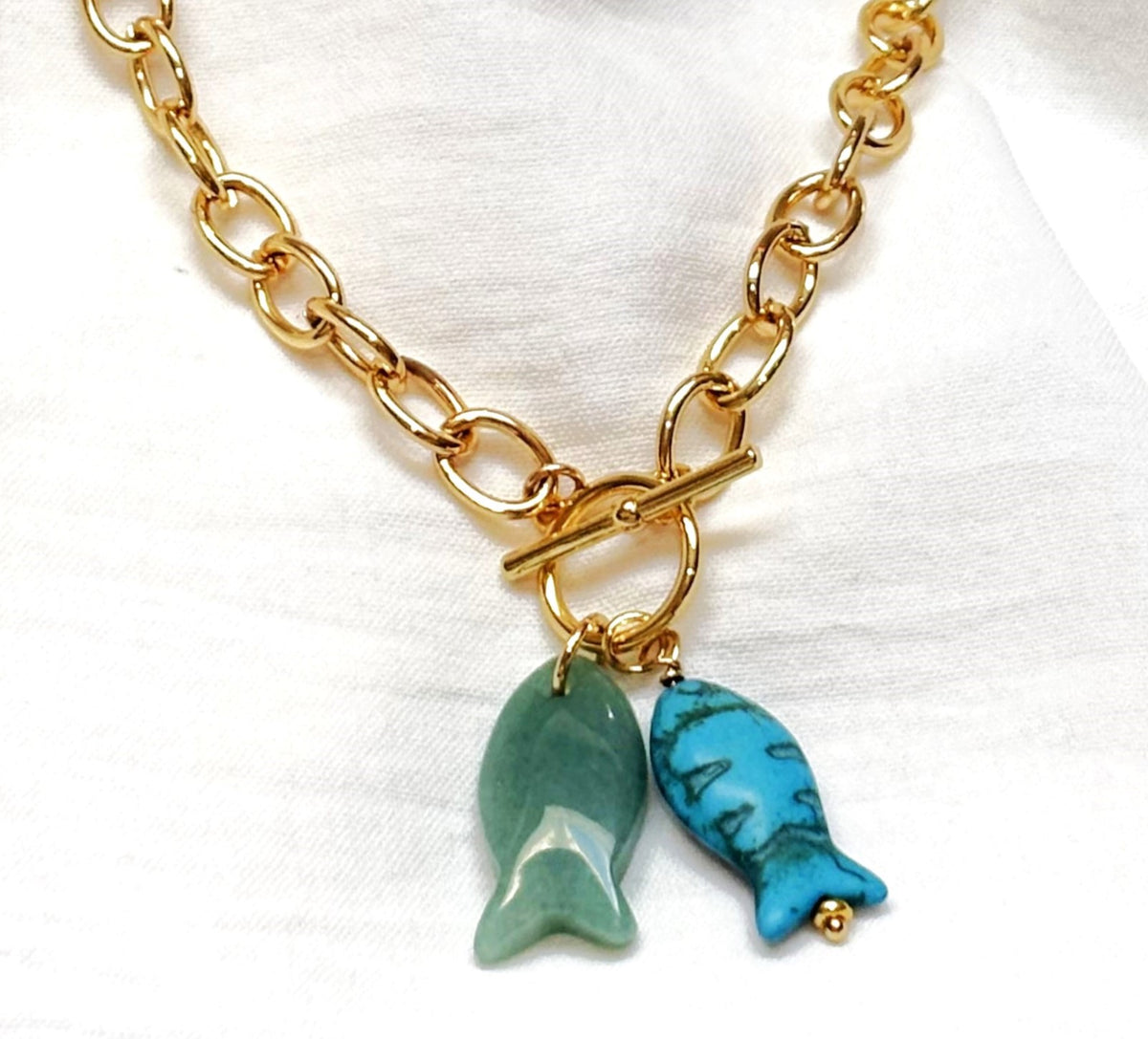 Shay Fish Toggle Necklace
