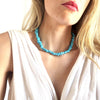 Della Turquoise Beaded Necklace