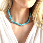 Della Turquoise Beaded Necklace