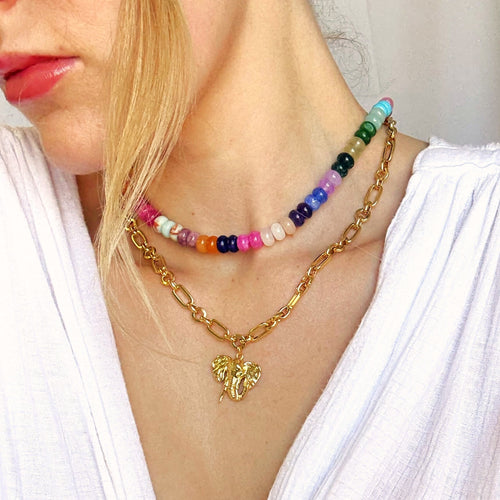 Elephant Pendant Necklace