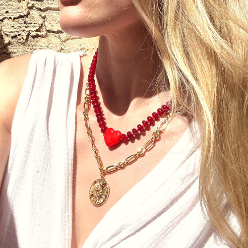 Remi Beaded Candy Necklace