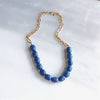 Ena Lapis Lazuli Statement Necklace