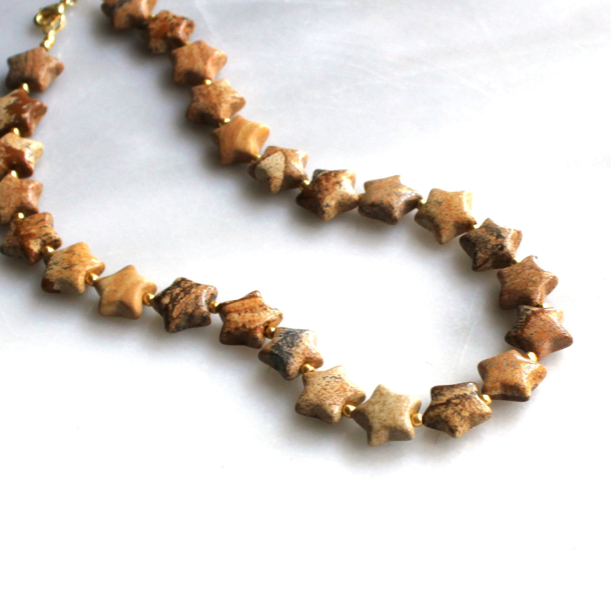Wild Star Jasper Beaded Necklace