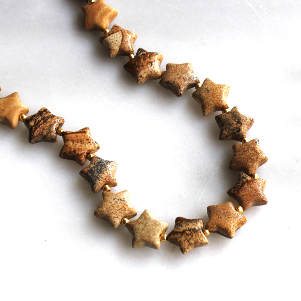Wild Star Jasper Beaded Necklace