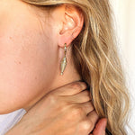 Portia Fish Huggie Hoops
