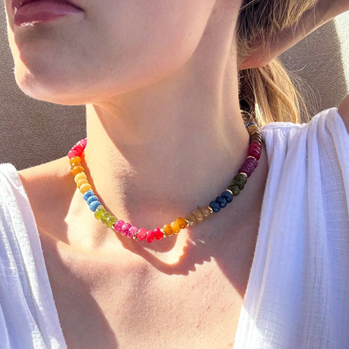 Sunlit Canyon Beaded Necklace