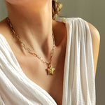 Bennett Star Medallion Necklace