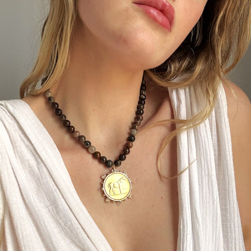 Western Spirit Beaded Necklace