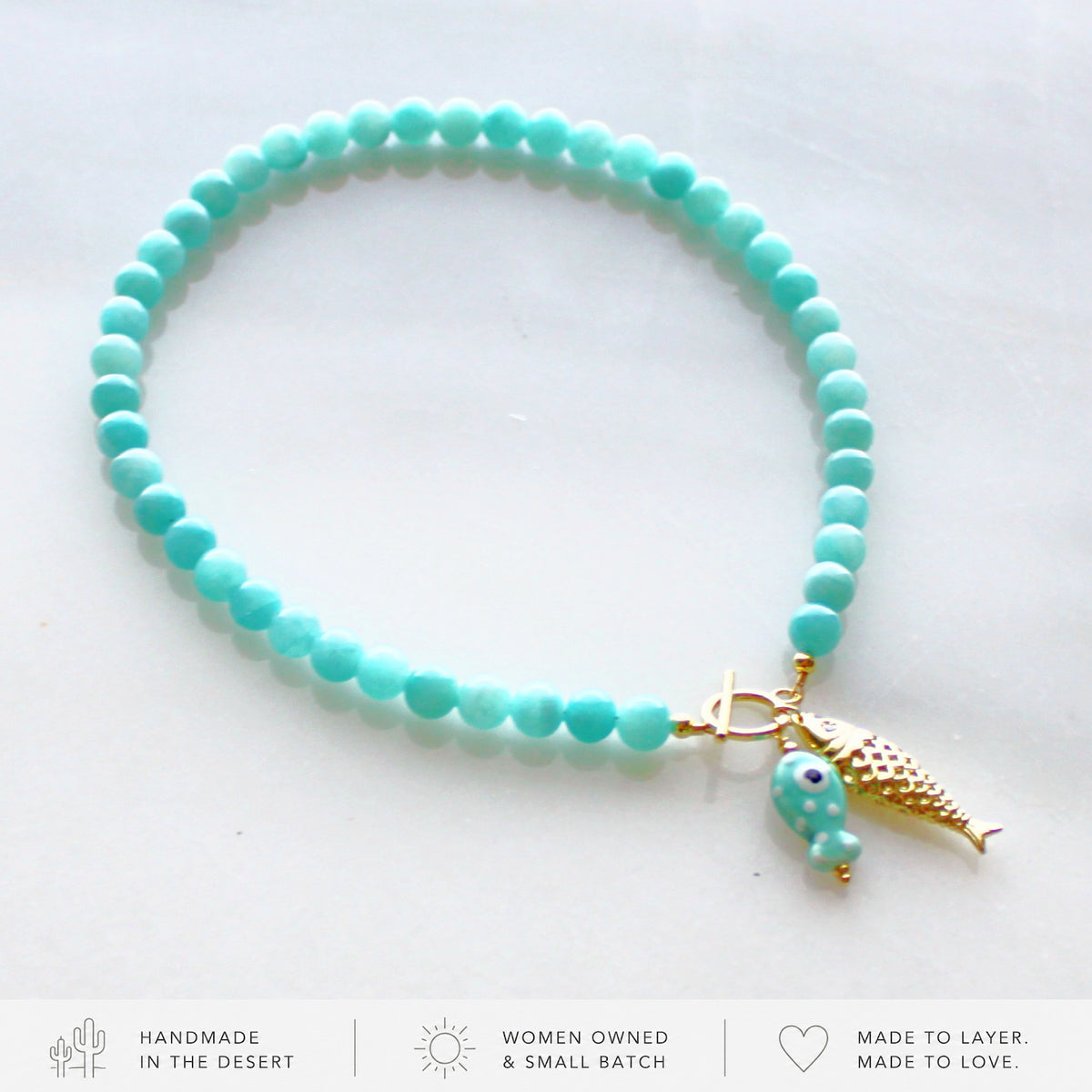 Catch of the Day Colorful Beaded Necklace