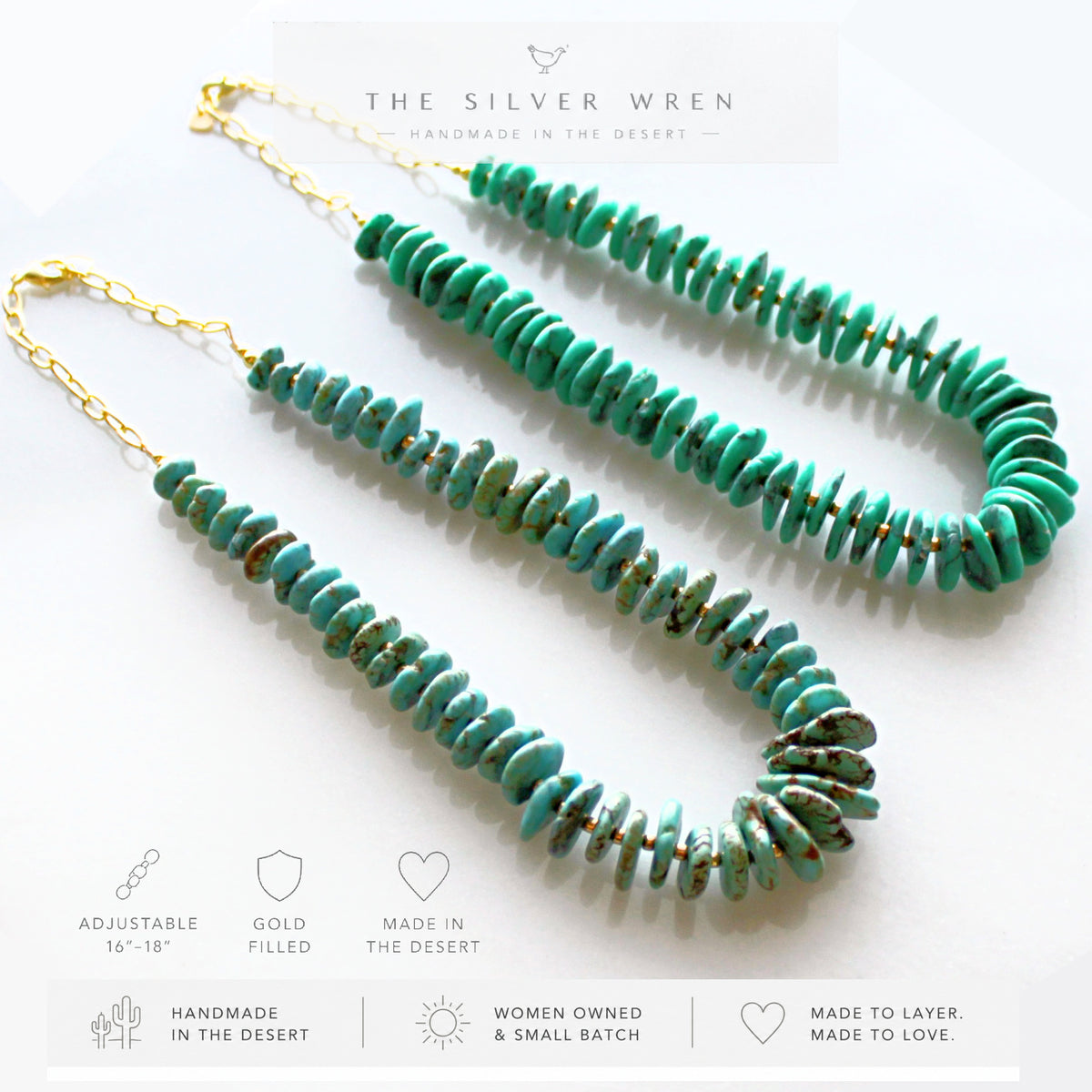 Canyon Water Turquoise Necklace