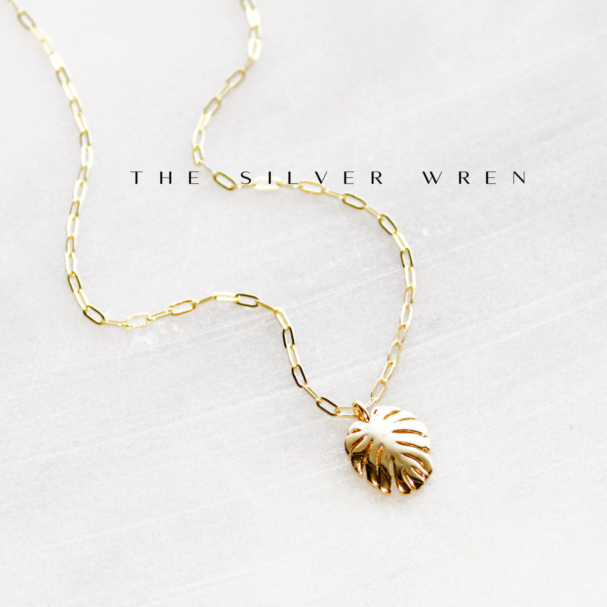 Desert Palm Pendant Necklace