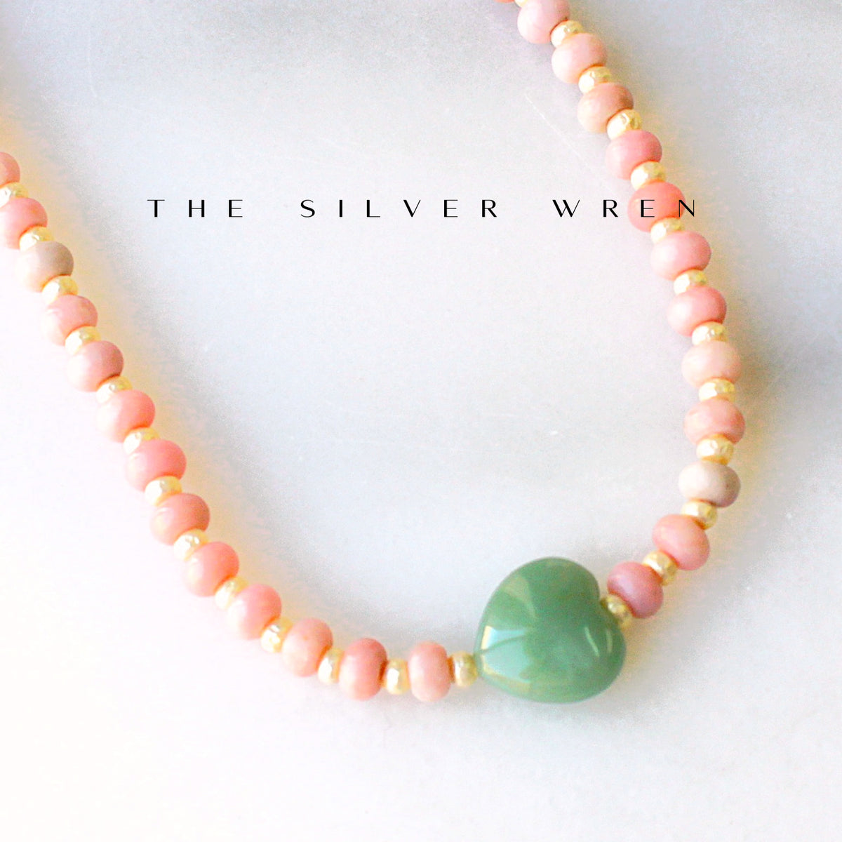 Arden Pink Opal Necklace